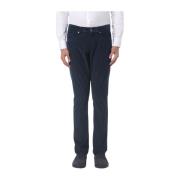 Fluwelen George Broek Dondup , Blue , Heren