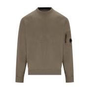 Diagonaal Verhoogd Walnoot Sweatshirt C.p. Company , Brown , Heren