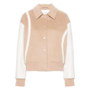 Beige Wol Varsity Jack Axel Arigato , Beige , Dames