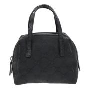 Pre-owned Canvas gucci-bags Gucci Vintage , Black , Dames