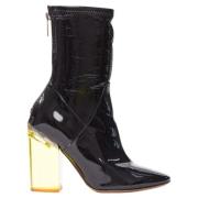 Pre-owned Leather boots Dior Vintage , Black , Dames