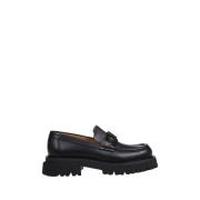 Klassieke Florian Loafer in Zwart/Biscotto Salvatore Ferragamo , Black...