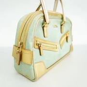 Pre-owned Canvas handbags Gucci Vintage , Blue , Dames