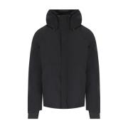 Zwarte Waterdichte Hoodie Jas Krakatau , Black , Heren