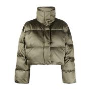 Groene Puffer & Donsjas Calvin Klein , Green , Dames