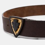 Pre-owned Leather belts Gucci Vintage , Brown , Heren