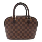 Pre-owned Canvas handbags Louis Vuitton Vintage , Brown , Dames