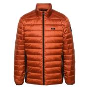 Bruine Puffer & Donsjas Calvin Klein , Brown , Heren