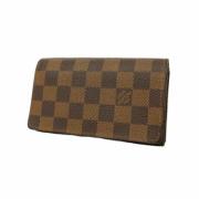 Pre-owned Fabric wallets Louis Vuitton Vintage , Brown , Dames