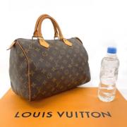 Pre-owned Fabric louis-vuitton-bags Louis Vuitton Vintage , Brown , Da...