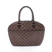 Pre-owned Canvas handbags Louis Vuitton Vintage , Brown , Dames