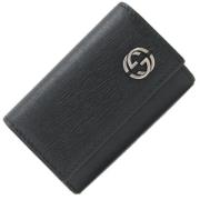 Pre-owned Leather wallets Gucci Vintage , Black , Dames