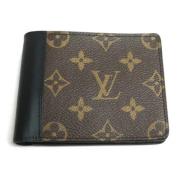 Pre-owned Fabric wallets Louis Vuitton Vintage , Brown , Heren