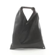 Pre-owned Leather handbags Maison Margiela Pre-owned , Black , Dames