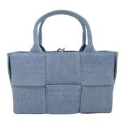 Pre-owned Fabric totes Bottega Veneta Vintage , Blue , Dames