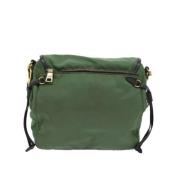 Pre-owned Nylon prada-bags Prada Vintage , Green , Dames