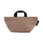 Kleur Blok Nylon Tote Tas Hervé Chapelier , Beige , Dames