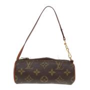 Pre-owned Canvas pouches Louis Vuitton Vintage , Brown , Dames