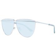 Grijze Unisex Aviator Zonnebril Guess , Gray , Unisex