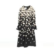 Pre-owned Canvas dresses Valentino Vintage , Black , Dames