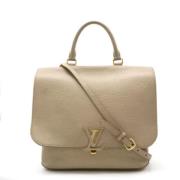 Pre-owned Leather louis-vuitton-bags Louis Vuitton Vintage , Beige , D...