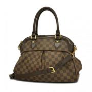 Pre-owned Fabric louis-vuitton-bags Louis Vuitton Vintage , Brown , Da...