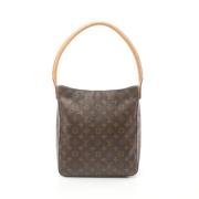 Pre-owned Canvas louis-vuitton-bags Louis Vuitton Vintage , Brown , Da...