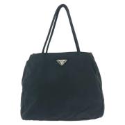 Pre-owned Canvas totes Prada Vintage , Black , Dames