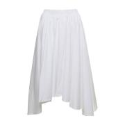 Midi Skirts Michael Kors , White , Dames