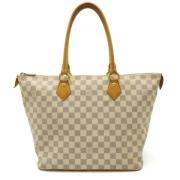 Pre-owned Canvas louis-vuitton-bags Louis Vuitton Vintage , Beige , Da...