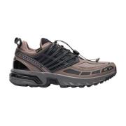 GTX Sneakers met Kurim Structuur Salomon , Brown , Heren