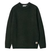 Anglistic Sweater - Wollen Trui Carhartt Wip , Green , Heren