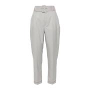 Grijze Wollen Plooirok Marni , Gray , Dames