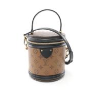 Pre-owned Canvas handbags Louis Vuitton Vintage , Brown , Dames