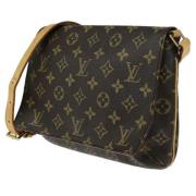 Pre-owned Canvas louis-vuitton-bags Louis Vuitton Vintage , Brown , Da...