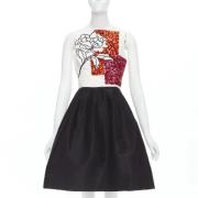 Pre-owned Silk dresses Oscar De La Renta Pre-owned , Multicolor , Dame...