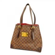 Pre-owned Fabric louis-vuitton-bags Louis Vuitton Vintage , Brown , Da...