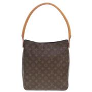 Pre-owned Canvas louis-vuitton-bags Louis Vuitton Vintage , Brown , Da...