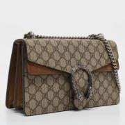 Pre-owned Fabric crossbody-bags Gucci Vintage , Beige , Dames