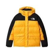 Gele Gewatteerde Jas met Capuchon The North Face , Yellow , Dames