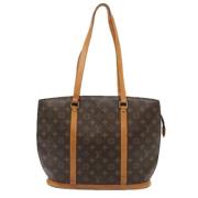 Pre-owned Canvas totes Louis Vuitton Vintage , Brown , Dames