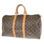 Pre-owned Canvas travel-bags Louis Vuitton Vintage , Brown , Dames