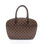 Pre-owned Canvas handbags Louis Vuitton Vintage , Brown , Dames