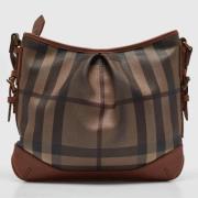 Pre-owned Canvas shoulder-bags Burberry Vintage , Brown , Dames