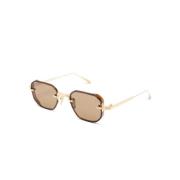 Aks307 B Sunglasses Akoni , Brown , Unisex