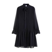 Elegante Jurk voor Vrouwen Aspesi , Black , Dames