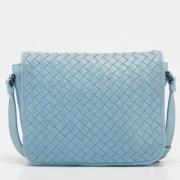 Pre-owned Fabric shoulder-bags Bottega Veneta Vintage , Blue , Dames