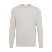 Groene Cashmere Casual Sweater Eleventy , Gray , Heren