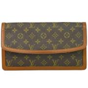 Pre-owned Canvas louis-vuitton-bags Louis Vuitton Vintage , Brown , Da...