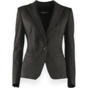 Blazer Jas voor Stijlvolle Outfits Dondup , Gray , Dames